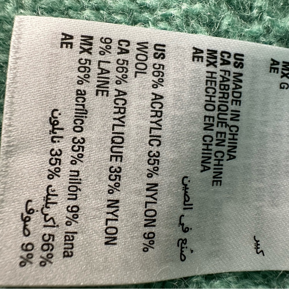 Charter Club Green Cardigan Sweater V-Neck Knit - Picture 4 of 9
